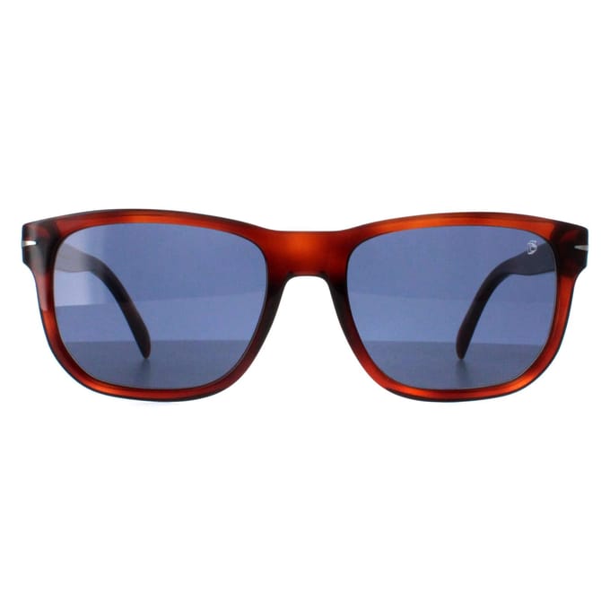David Beckham DB1045/S WR9 KU schildpad blauwe zonnebril