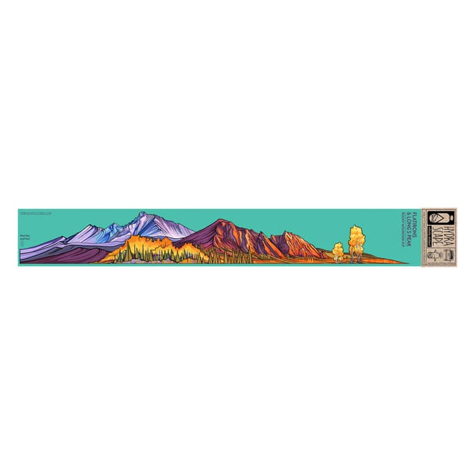 Hydrascape - Flatirons & Longs Peak - No Color - OS - Stickers