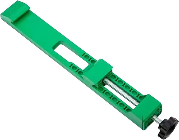 Basisgeleiding Snijmachine - Geleiderail Hout - Precisie Houtsnede - Verstelbare Basis - 145-208 mm - Groen