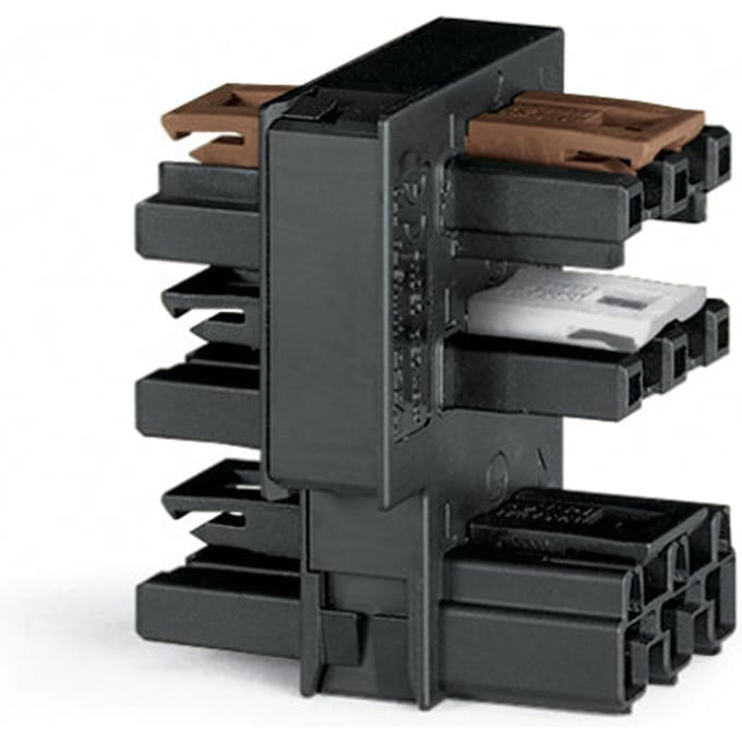 WAGO 770-638 3-Pool Verdeelconnector Schakelaar - 770-638