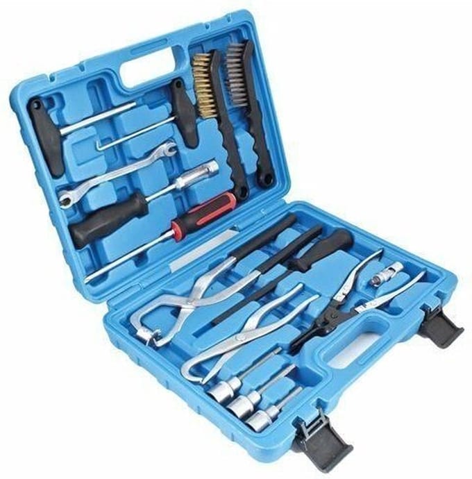 Rem onderhoud set - 15 delig - Remtrommel gereedschap set - SATRA
