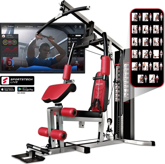 Sportstech HGX100 Krachtstation | Multifunctioneel Homefitness
