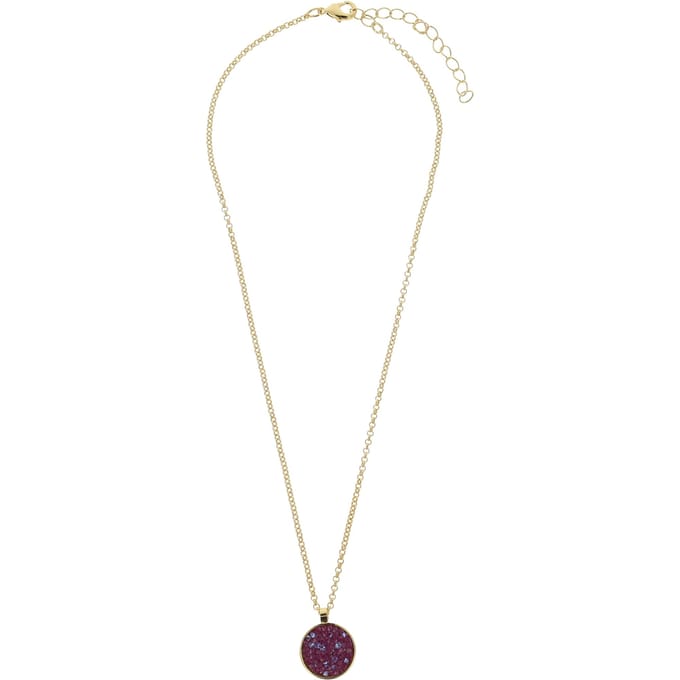 OTAZU Classic Rocks Necklace Light Amethyst Taglia: OS | Collane Outlet | Donna | Viola