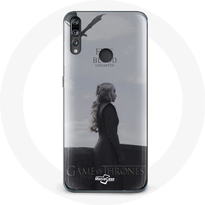 Coque pour Huawei P30 Lite Game of Thrones Saison 8 Daenerys Targaryen feu et sang Le Trône de Fer L