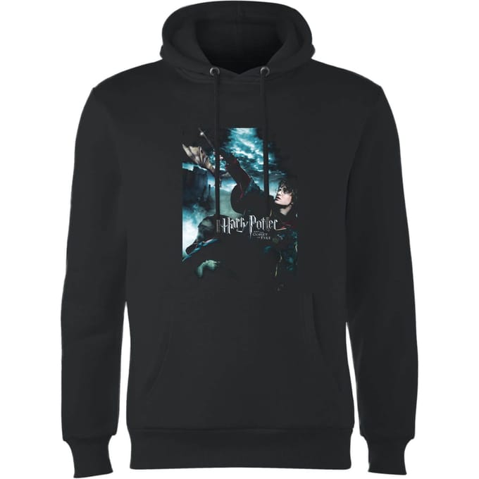 Harry Potter Goblet Of Fire Hoodie - Black - XL