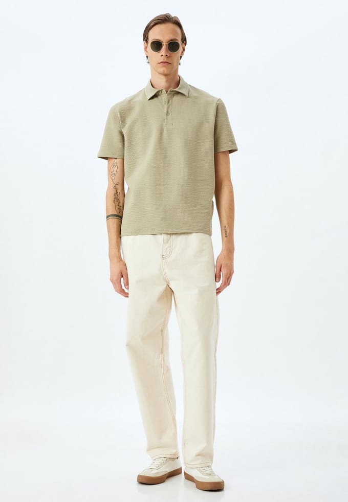 Korte mouw Polokraag T-Shirt