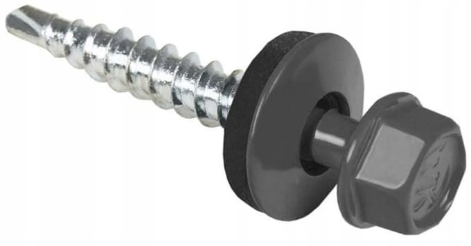 Wkręt-met - Zelfborende Schroeven - 4,8x35mm - Hexagonale Kop - 100 Stück