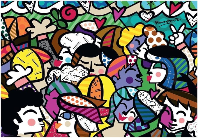 Legpuzzel 1500 stukjes - Puzzel kunst - Ontspanning thuis - Artistiek design - 85x61cm - Multicolor