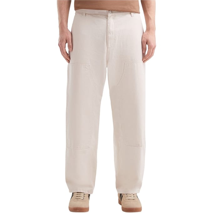 QS - male - Timmermansbroek / Los model / Halfhoog / Rechte pijp