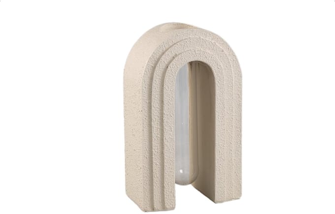 PTMD - Vaas Abigail - Beige - 15x9x25cm