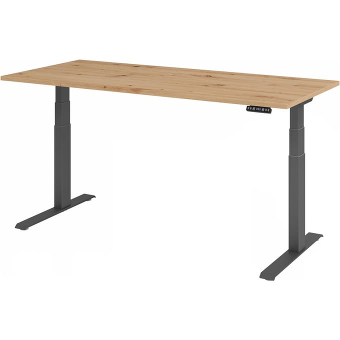 Bureau »Upper Desk« 120 cm breed en elektrisch hoogte verstelbaar tot 129 cm ond