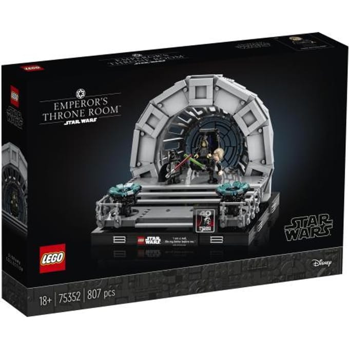 LEGO Star War Troonzaal van de Keizer Diorama Modelbouw Set - 75352