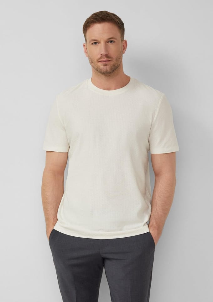 s.Oliver  T-shirts White Taglia: XL | Magliette basic Outlet | Uomo | Bianco