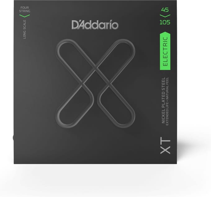 D'Addario XTB45105 Bassnaren (45-105) Light Top / Medium Bottom