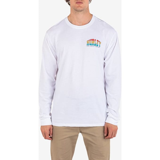 Hurley Evd Tuff Going Long Sleeve White Maat: S | Longsleeves Outlet | Heren | Wit