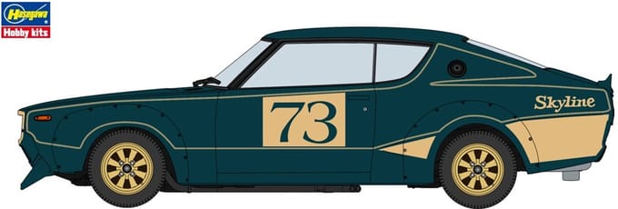 Hasegawa Modelbouwpakket Auto - 20642 Nissan Skyline 2000GT-R (KPGC110) Racing Concept - Auto Plastic - 1:24 - Modelbouw