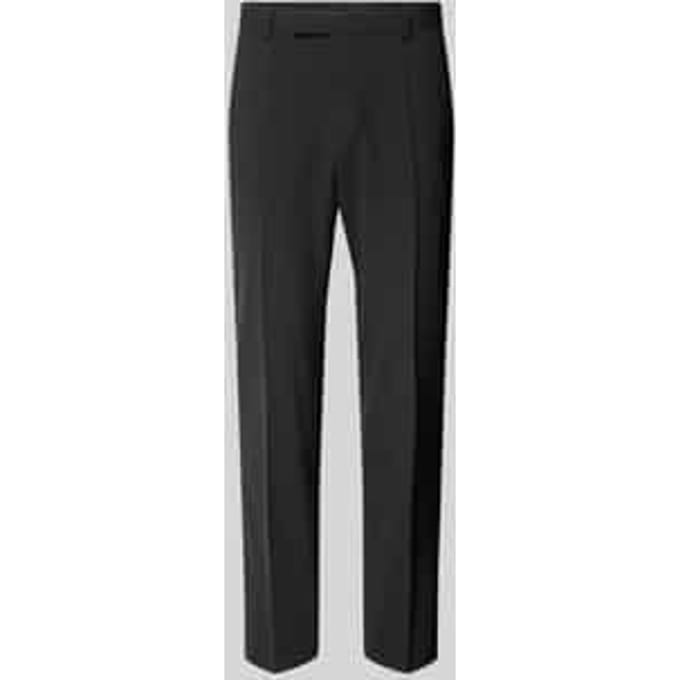 Slim fit pantalon van scheerwolmix, model 'H-GIO-MM-C-NF'