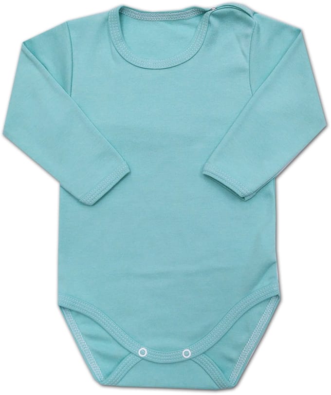 Dartomik - Babybody - Lange Mouw - Mint - 100% Katoen