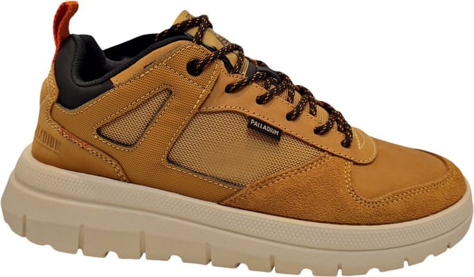 Palladium Pallaflex LO Mix Apple Cinnamo Heren Veterschoenen - Cognac - 41