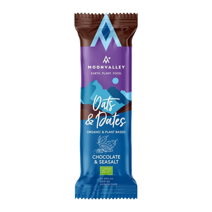 Moonvalley Oats & Dates Bar - Chocolate & Seasalt