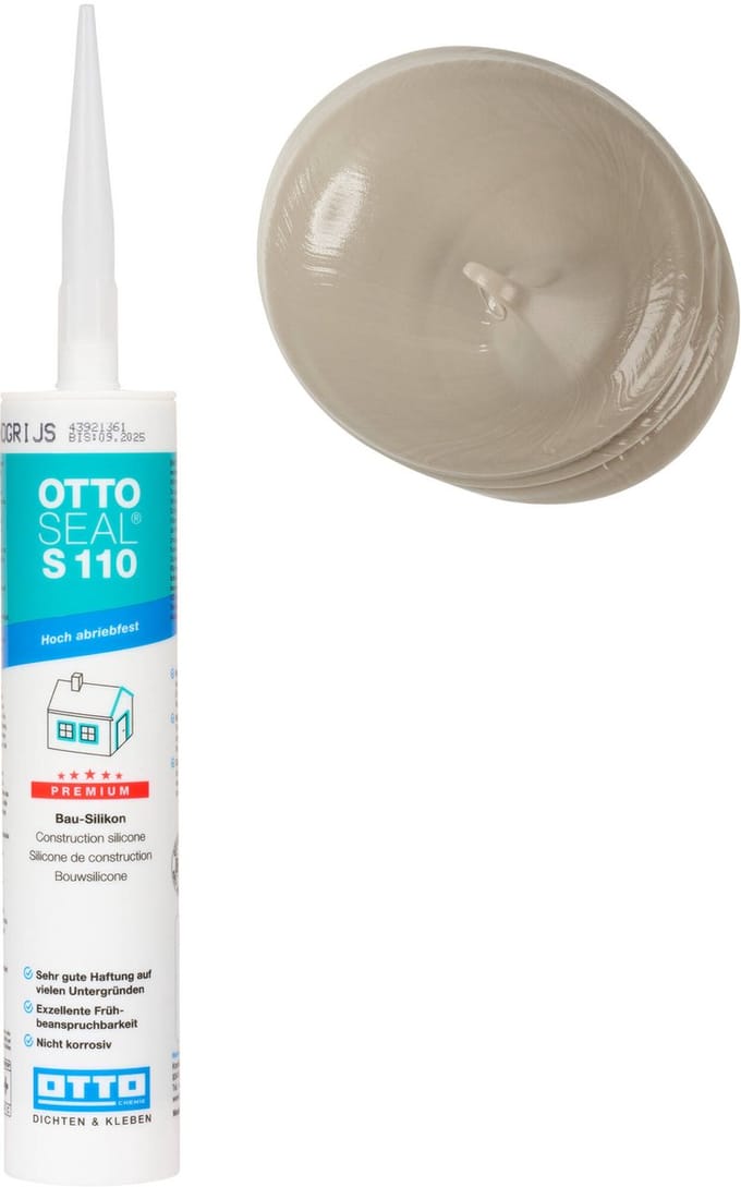 Ottoseal S110 afdichtingskit zandgrijs