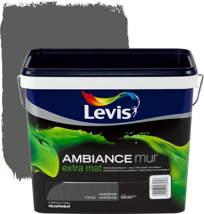 Levis Ambiance Muurverf - Extra Mat - Magma - 5L