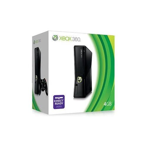 Microsoft Xbox 360 Slim 4GB Zwart-Boxed (Xbox 360) Gebruikt