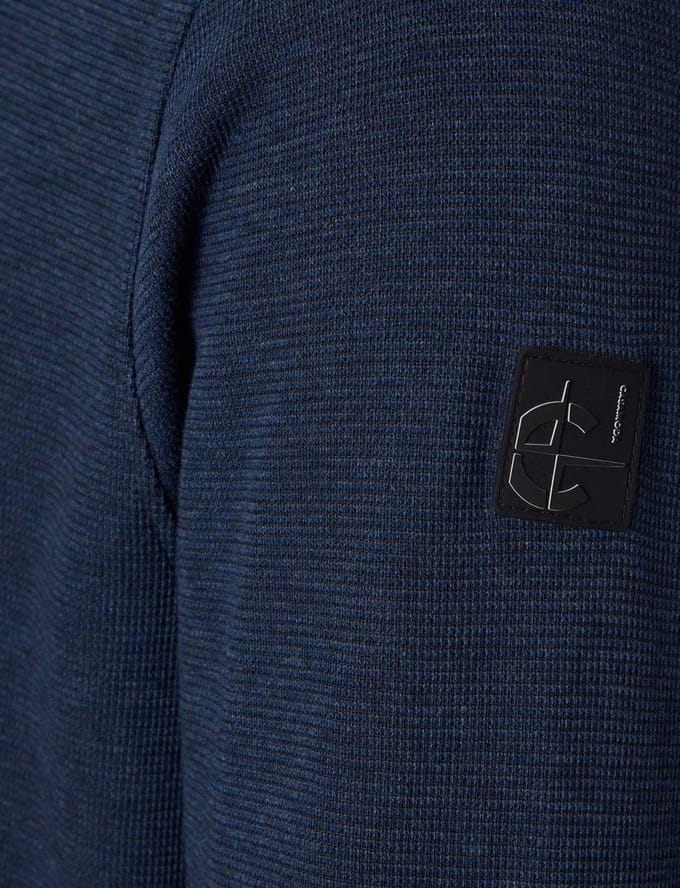 CASA MODA comfort fit sweatvest - donkerblauw