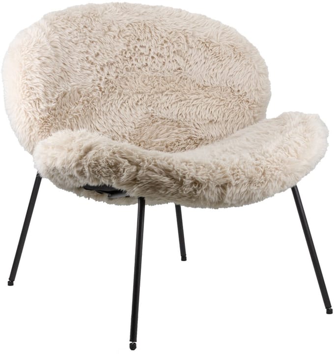 HomeBound by KY | Fauteuil Lotta pluche beige | fauteuil Lotta