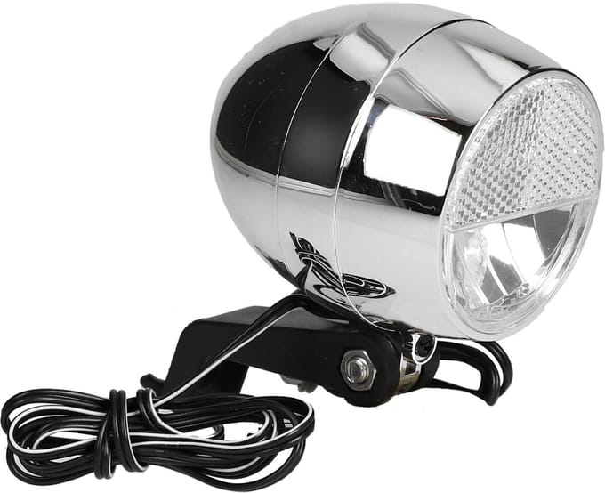 Fiets Cortina koplamp Amsterdam dynamo chroom