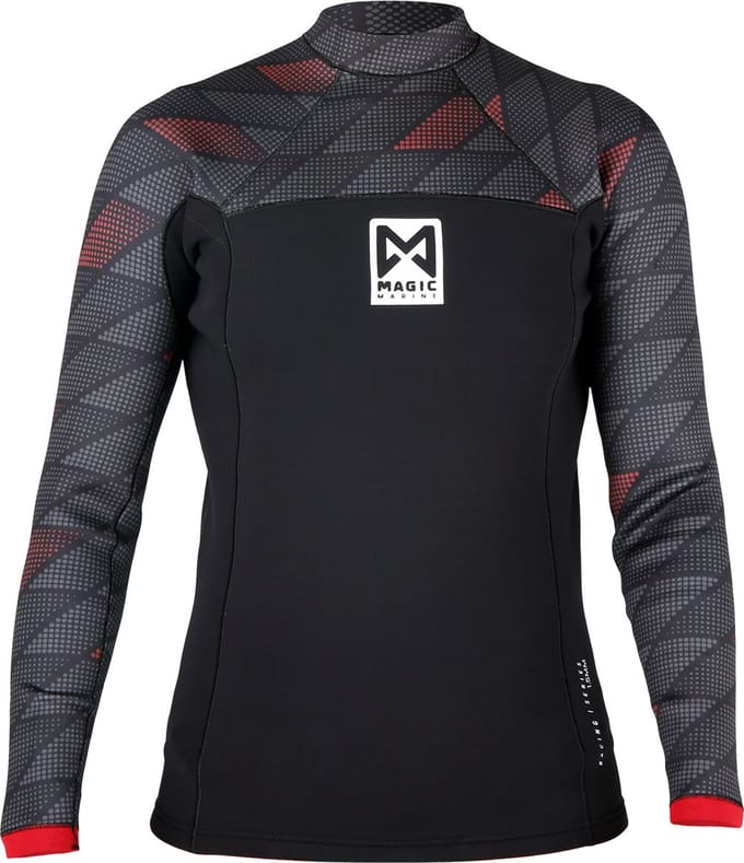Magic Marine Heren Zomer 1.5mm Flatlock Race Neopreen Vest Mm0810