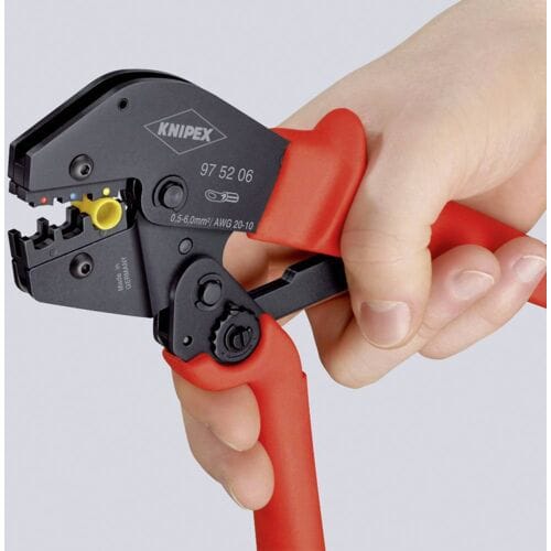 Knipex 97 52 08 Krimptang Adereindhulzen 0.25 tot 6 mm²