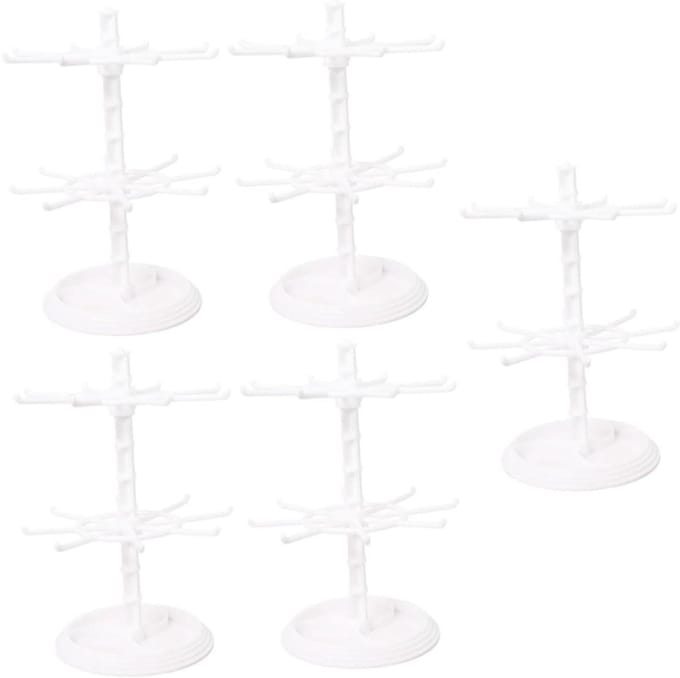 Sieraden Organizer - Display Stand - Sieraden Presenteren - Draaibaar Ontwerp - 30x20.5x20.5cm - As Shown