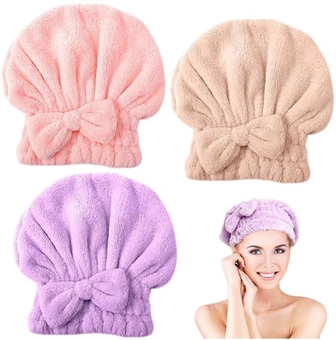 Allecto - Haarhanddoek wrap - Snel drogende haarhanddoek - Super