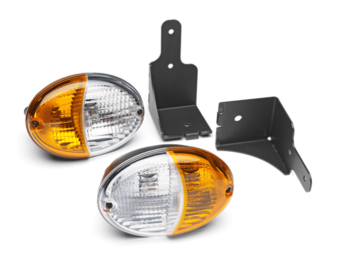 Verlichting+richtingaanwijzers voorzijde