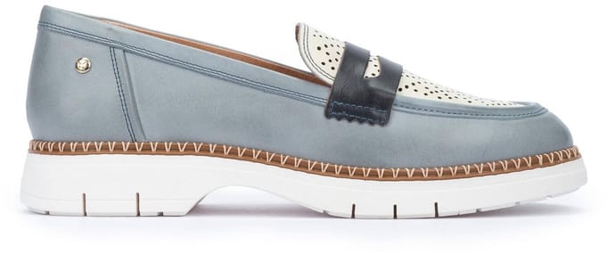 Pikolinos Henares - dames instapper - Blauw - maat 40 (EU) 7 (UK)