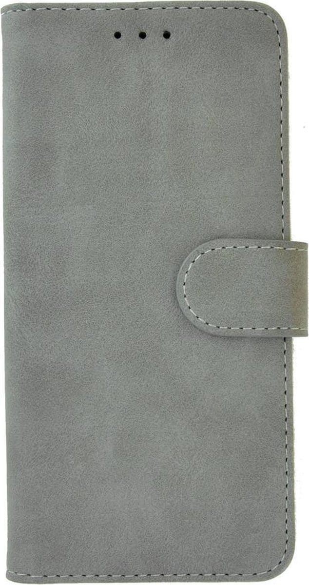 Pearlycase Hoes Wallet Book Case Grijs Geschikt voor Apple iPhone 11 Pro Max