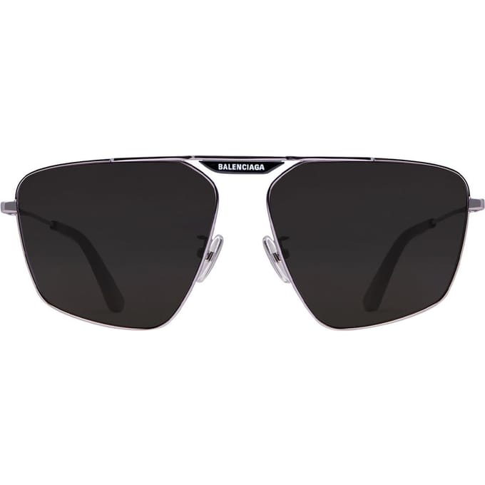 Balenciaga Pilootstijl Zonnebril Heren zonnebril BB0246SA-001-61 Basic Packaging-Eyeglass Case black