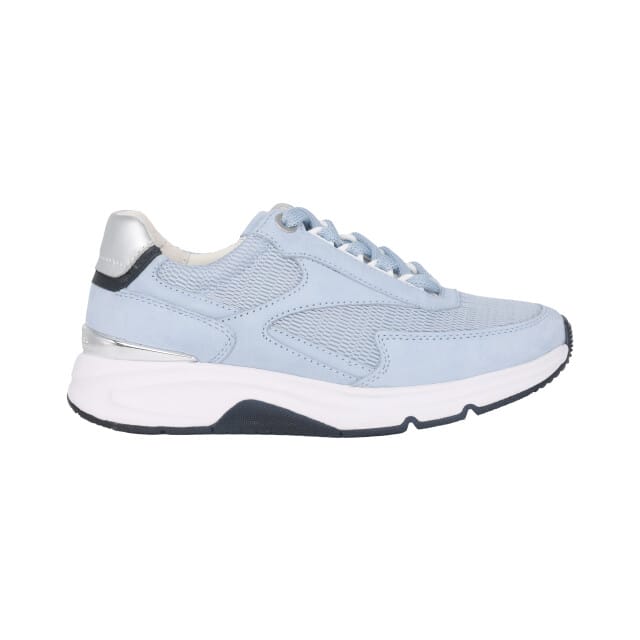 Gabor rollingsoft sensitive 26.895.26 - dames rollende wandelsneaker - Blauw - maat 36 (EU) 3.5 (UK)