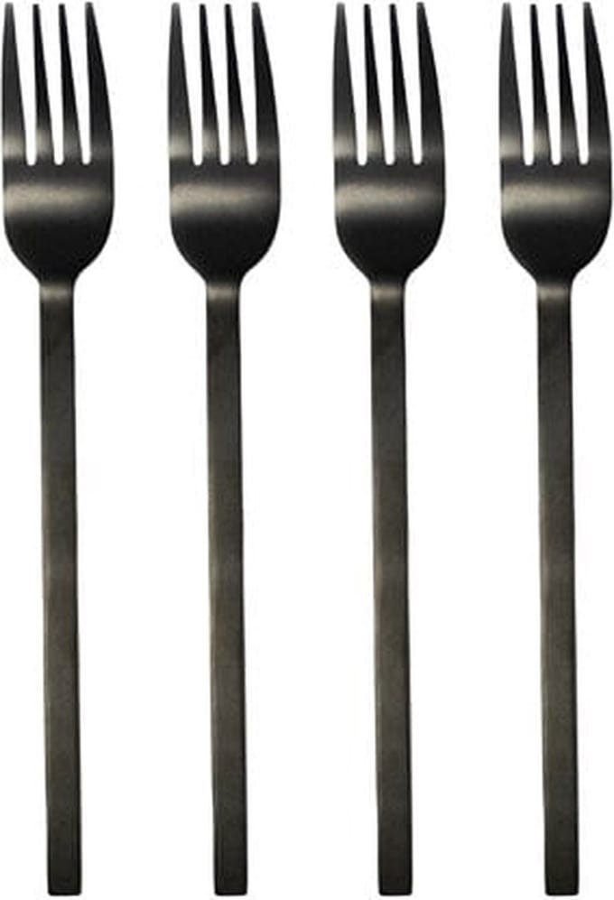 Leeff - Vorkjes 'Charlot' (Set van 4, Zwart)