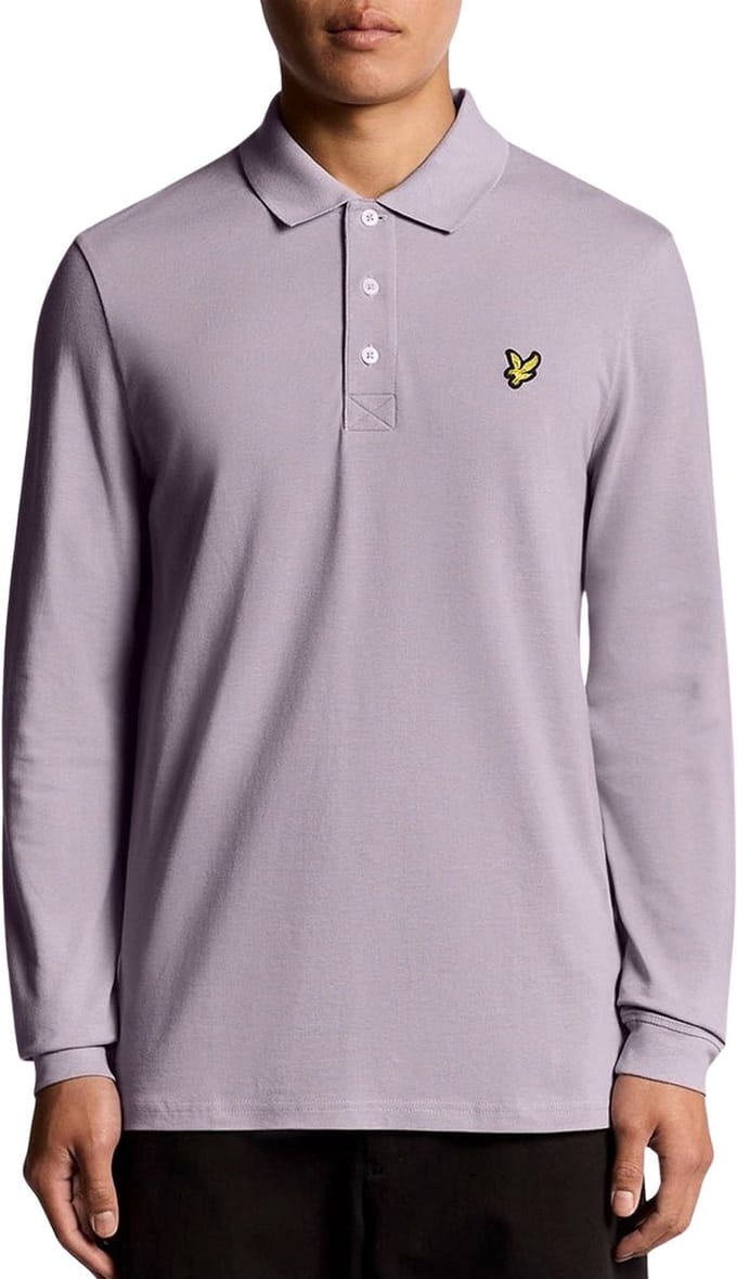 Lyle & Scott Longsleeve Polo Heren - Maat S