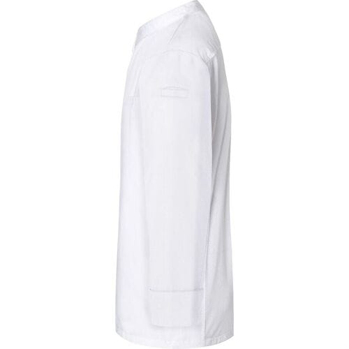(6 stuks) KARLOWSKY Lange Mouw Kokshemd - Wit - maat: M