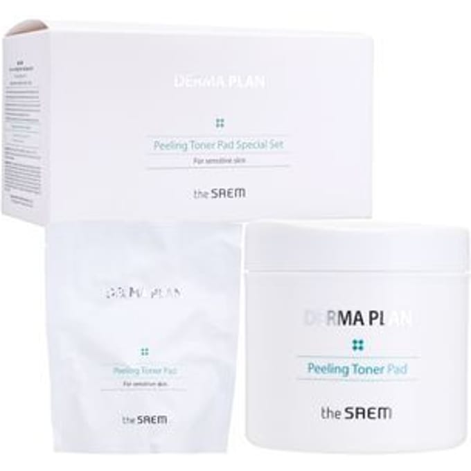 The Saem - Derma Plan Peeling Toner Pad Special Set 2 pcs