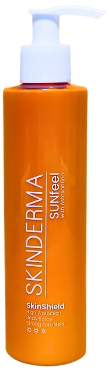 Skinderma SUNfeel SkinShield / zonnebeschermingsspray voor het lichaam 200 ml