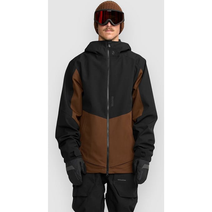 Volcom Brighton Full Zip Jas bruin