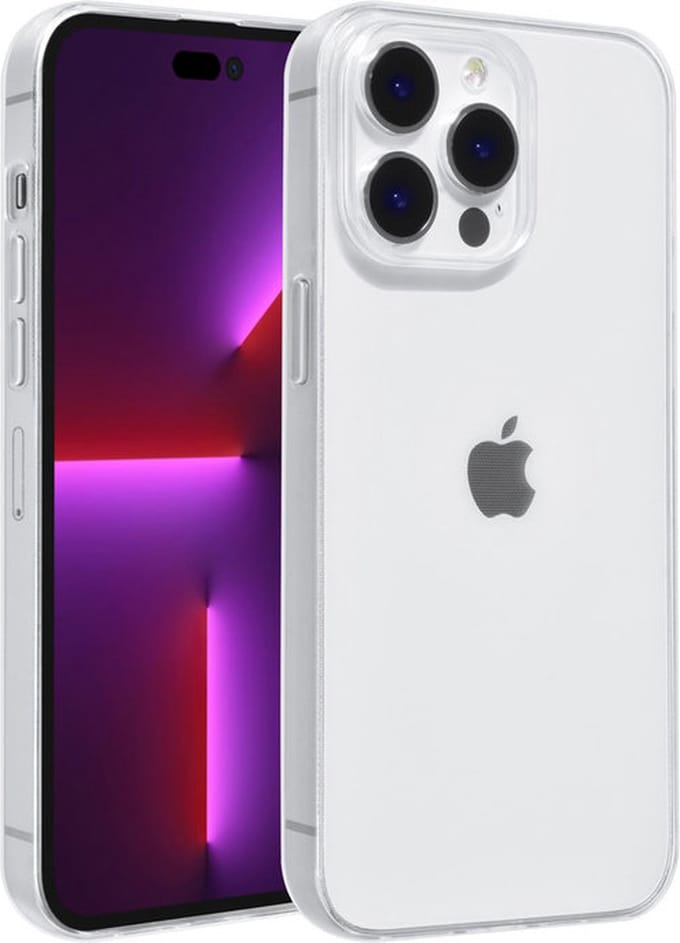 IPhone 14 Pro Max Hoesje Transparant – UNIQ Accessory TPU Backcover – Shockproof Case
