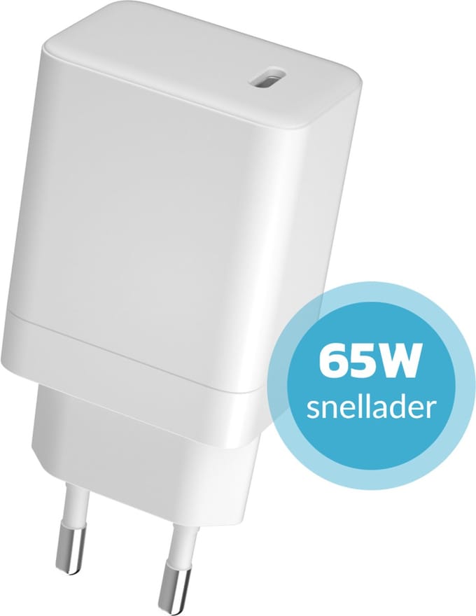 65w GaN usb-C Adapter - Oplader 65w - Usb C Lader - Laptop Oplader usb C- Originele Phreeze Oplader