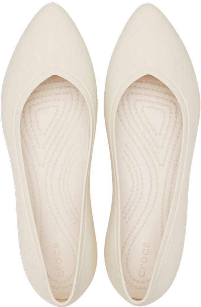 Crocs Brooklyn Pointed Flat Stucco Maat 38/39 US 8