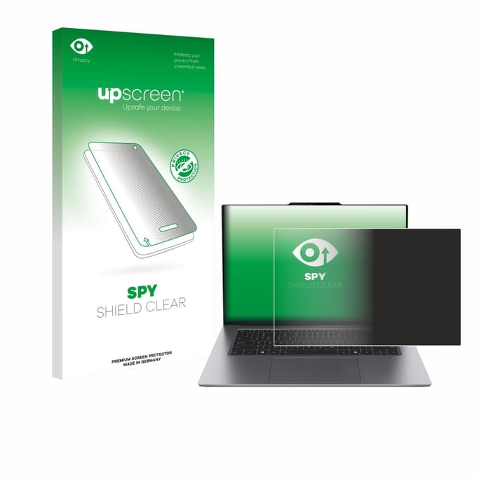 upscreen - privacy screenprotector voor Lenovo ThinkPad X9 15 G1 - Folie Beschermfolie Blauwlichtfilter