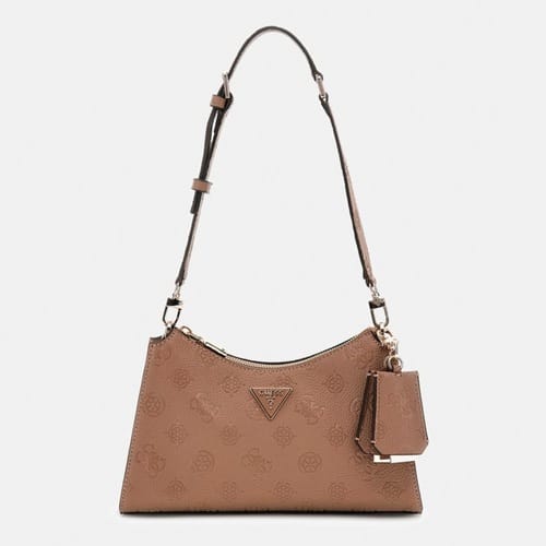 Guess Medium Schoudertas Dames - Cresida ll - Taupe